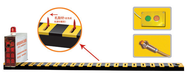 衡阳V3嵌入式闯岗自动扎胎器/阻车器